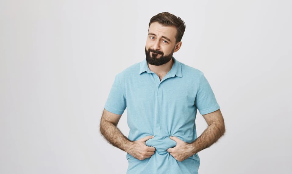 a man with fats